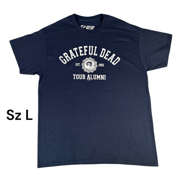 No Brand Other - NWOT Grateful Dead Tour Alumni Blue Cotton T-Shirt Sz L